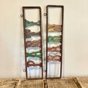 Party Barn Sign Rusty Metal Rebar Western Country Rustic Decor